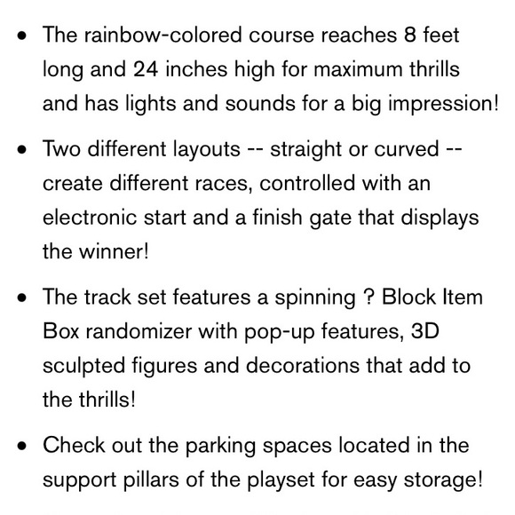 Hot Wheels Mario Kart Rainbow Road BNIB sealed - Picture 5 of 9